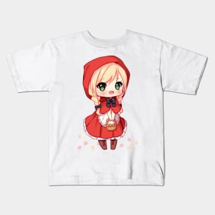 Little red ridding hood Kids T-Shirt